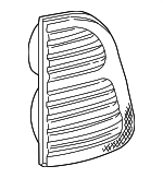 8159160070 - Electrical: Lens for Lexus: LX470 Image