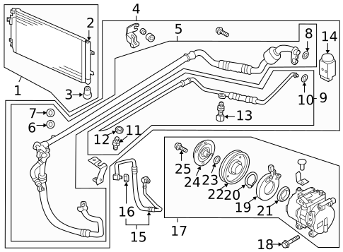 A/C Flow Restrictors for 2012 Hyundai Accent #0