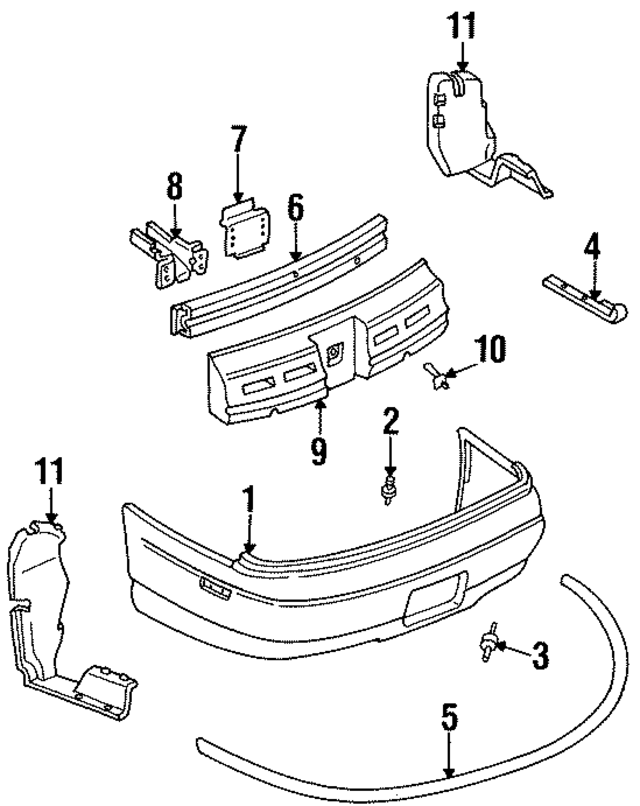 10165818 - Body: Impact Bar Reinforcement for GM Image