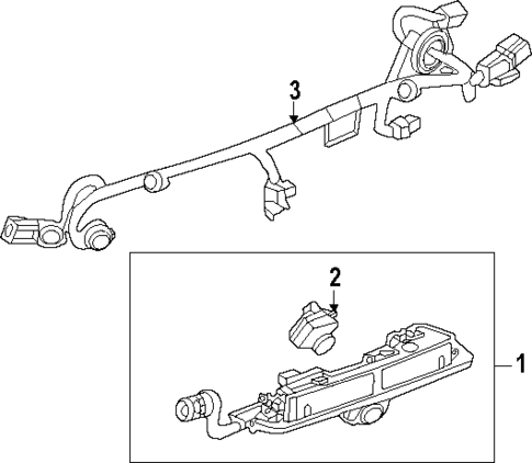 License Lamps for 2023 Chevrolet Bolt EUV #0