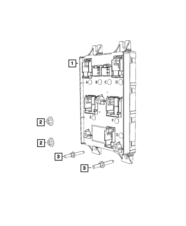 68354145AD - Electrical: Body Controller Module for Mopar Image
