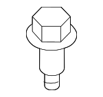 SU00302793 - Body: Upper Plate Bolt for Scion: FR-S | Toyota: 86, GR86 Image
