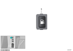 61319323414 - Vehicle Electrical System: Switch for Fuel Cover Lock for BMW Image