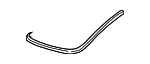 99651161101 - Body: Weatherstrip for Porsche: 911, Boxster Image