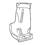 8721347050 - Body: Floor Duct for Toyota Image