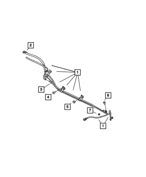Fuel Lines for 2007 Dodge Durango #0
