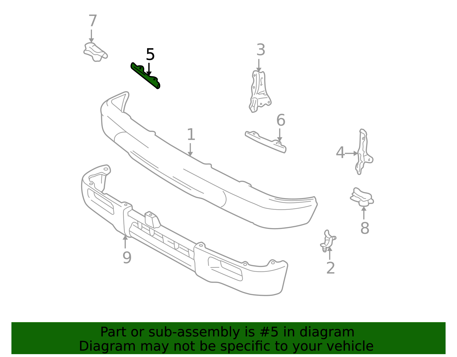 1995-1997 Toyota Tacoma Filler 52512-35010 | MotorMotor
