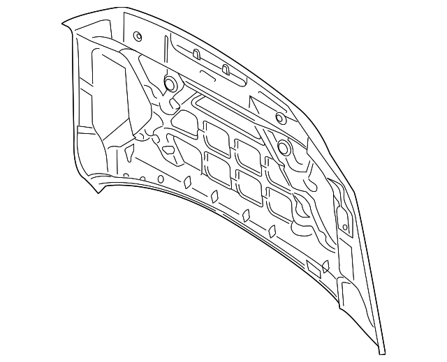 ML3Z-16612-D - Hood Panel 2021-2025 Ford F-150 | Ford Parts Direct