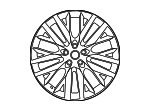 LR086889 - : Wheel, Alloy for Land-Rover Image