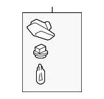 97063213200 - Body: Warning Lamp for Porsche: Panamera Image