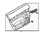 97055591313DMJ - : Door Trim Panel for Porsche: Panamera Image