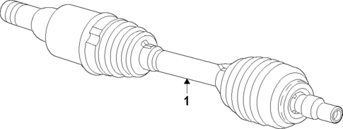 Axle Shafts & Joints for 2018 Buick Regal Sportback #0