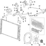 131197 - Cooling System: ACDelcoâ„¢ Thermostat for GM Image
