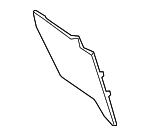 689205AA0A - Body: Front Cover for Nissan: Murano Image