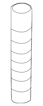 18307598251 - Exhaust: Catalytic Converter Stud for Mini: Cooper, Cooper Countryman, Cooper Paceman Image