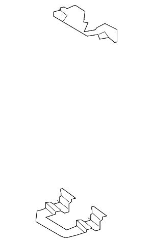 58144D5100 - Brakes: Brake Pads Retainer Spring for Kia: Optima, Seltos Image