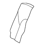 896111LK5A - Body: Seat Back Pad for Nissan: Armada Image