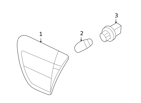 Combination Lamps for 2008 Mercury Milan #1