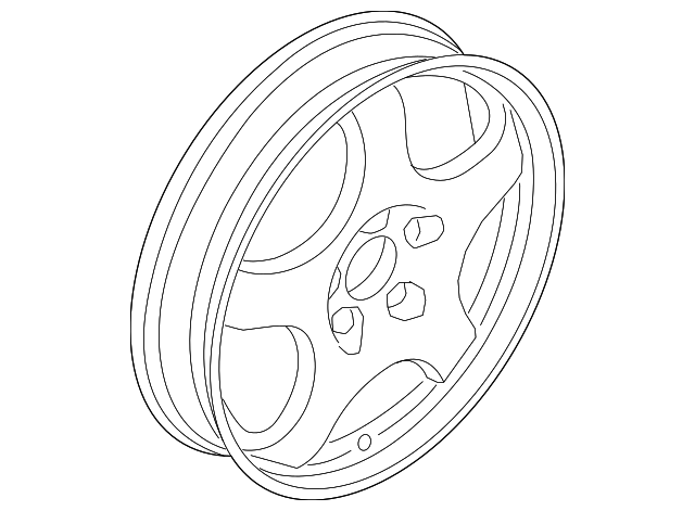 Genuine BMW 36-11-6-880-744 | Emergency Wheel, Light Alloy