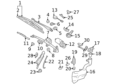 Wipers for 2009 Volkswagen Beetle #0