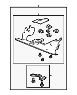 74110T0JX00 - : Splash Shield for Honda: CR-V Image