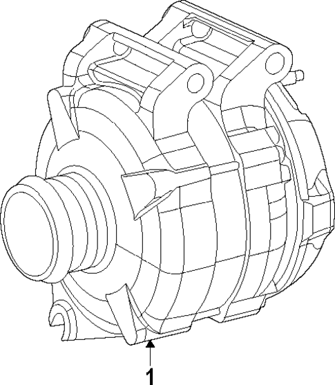 Alternator for 2018 Jeep Cherokee #1