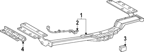 Bumper & Components - Rear for 2025 Toyota Highlander #1