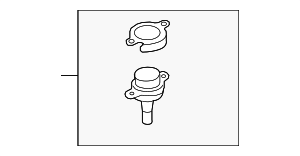 MCS190187 - Suspension: Motorcraft™ Lower Ball Joint for Ford Image