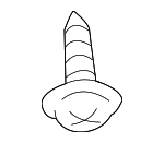 6507023AA - Body: Console Base Screw for Chrysler: Pacifica, Voyager Image