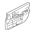 7221B142XA - : Door Trim Panel for Mitsubishi: Endeavor Image