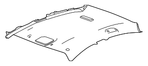 84232553 - : Part# 84232553 Light Ash Gray Headlining Trim Panel for Chevrolet: Volt Image