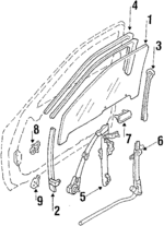 FB0158511 - : Glass for Mazda: RX-7 Image