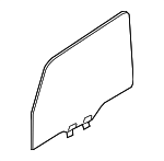 68280919AE - Body: Door Glass for Mopar Image
