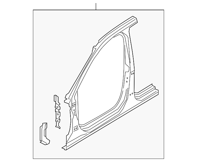 8W9-809-839-A - Aperture Panel 2017-2019 Audi A4 allroad | Audi