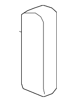 8W0810949 - Body: Spacer for Audi: A4, A4 allroad, A4 Quattro, S4 Image