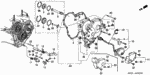 21812PCJ000 - Transmission - Automatic: GASKET, R. SIDE COVER for Honda Image