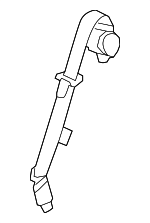 19207597 - Electrical: Belt &amp; Retractor for Cadillac: Escalade, Escalade ESV | Chevrolet: Suburban 1500, Suburban 2500, Tahoe | GMC: Yukon, Yukon XL 1500, Yukon XL 2500 Image