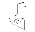 8W0805266 - Body: Front Plate for Audi: A4, A4 allroad, A4 Quattro, A5 Quattro, A5 Sportback, RS5, RS5 Sportback, S4, S5, S5 Sportback Image