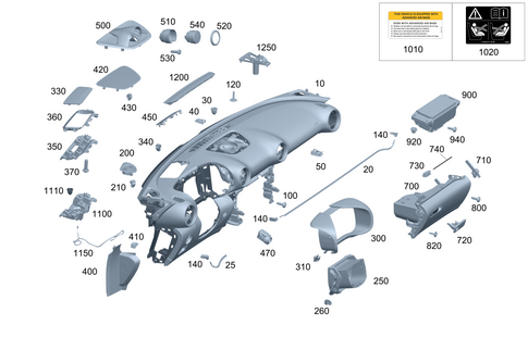 Instrument Panel for 2024 Mercedes-Benz SL63 AMG #0
