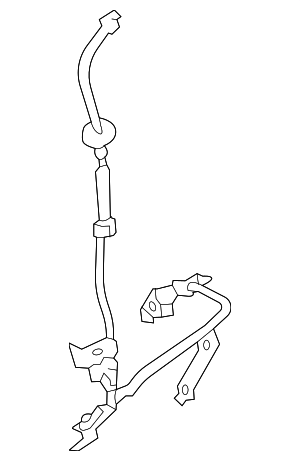 59796AB400 - : ABS Sensor for Hyundai: Elantra Image