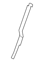 44792304009D88 - Body: Lower Trim for Mercedes-Benz Image