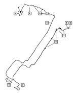 52109854AF - Brakes: Brake Tube And Hose for Mopar Image