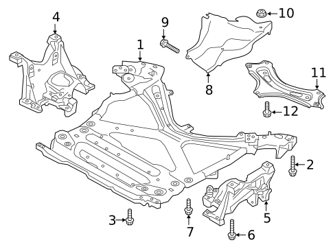 Suspension Mounting for 2023 Audi Q5 Sportback #0