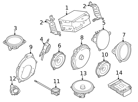 Sound System for 2015 INFINITI Q40 #0
