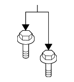985023 - Electrical: Sensor Bolt for Volvo Image