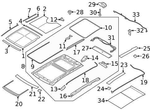 Sunroof for 2021 Ford Edge #0