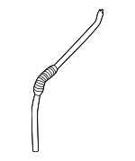 B25T67501D - Body: Washer Hose for Mazda: Protege5 Image