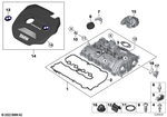 11127611278 - Engine: Cylinder Head Cover for BMW Image