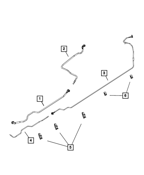 Fuel Lines for 2019 Ram 1500 #0
