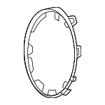 2958856102 - Body: Bezel for Mercedes-Benz Image